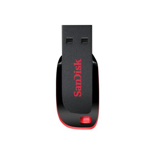 SanDisk Cruzer Blade - USB Flash Drive - 32GB - USB 2.0 - Electric Green
