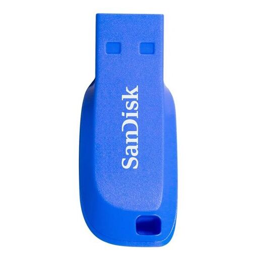 SanDisk Cruzer Blade USB Drive - 32GB, USB 2.0 - Electric Blue