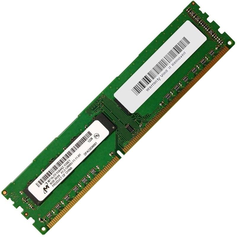 Micron 8GB DDR3 RAM (MT16JTF1G64AZ-1G6E1, 1600MHz, CL11)