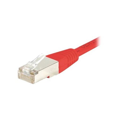 Cable de conexión CUC RJ-45 a RJ-45 - 3 m - CAT 6 - Moldado - Rojo