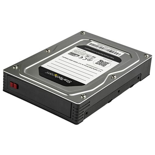 Adaptateur disque dur StarTech.com 2,5 pouces vers 3,5 pouces - Boîtier externe pour SSD/HDD de 2,5 pouces - 6 Go/s