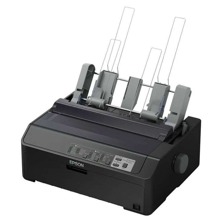 Epson LQ 590II Printer - Monochrome Matrix - Roll (8.47" x 10.63") - 360 x 180 dpi - 24 Pin - Up to 584 chars/sec - Parallel, USB 2.0