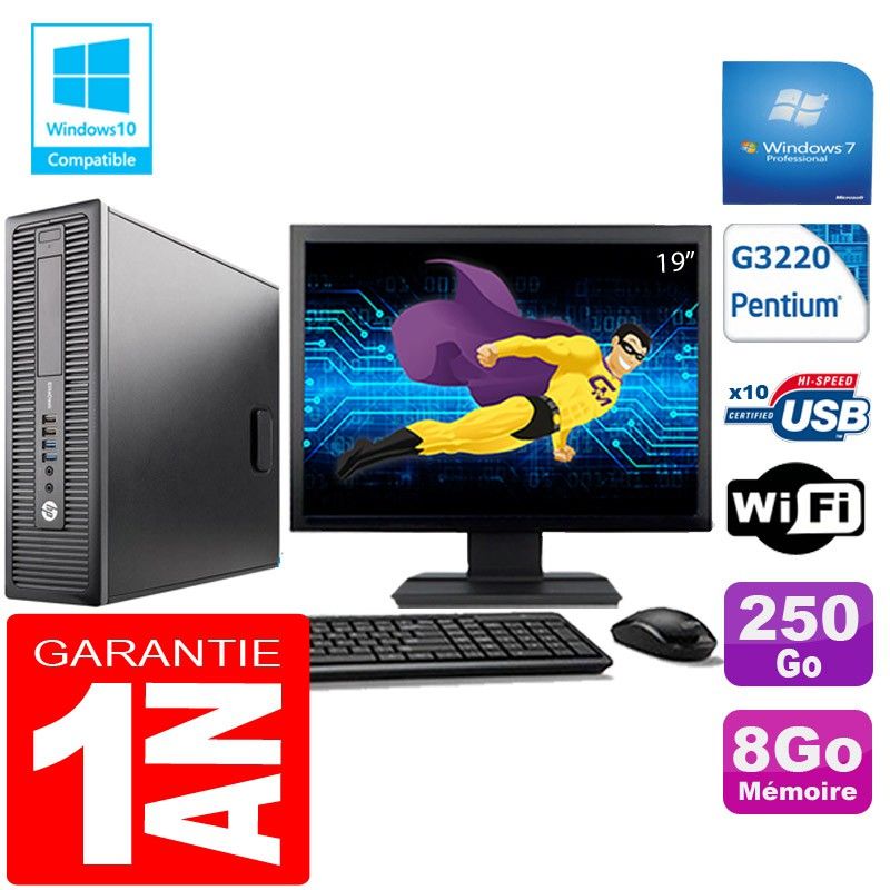 HP EliteDesk 800 G1 SFF Desktop Computer