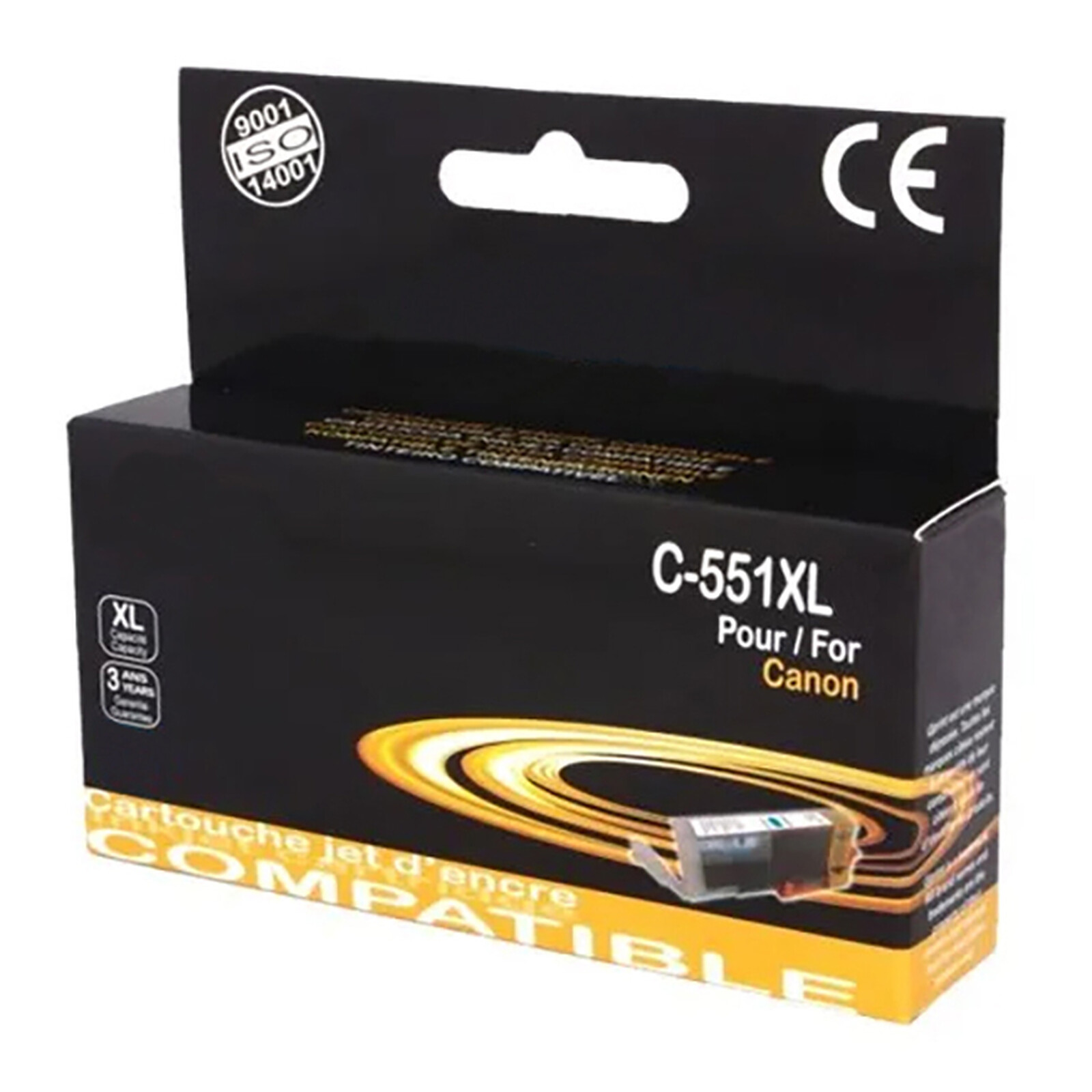 CLI-551XL Cartridge (Cyan) - Generic