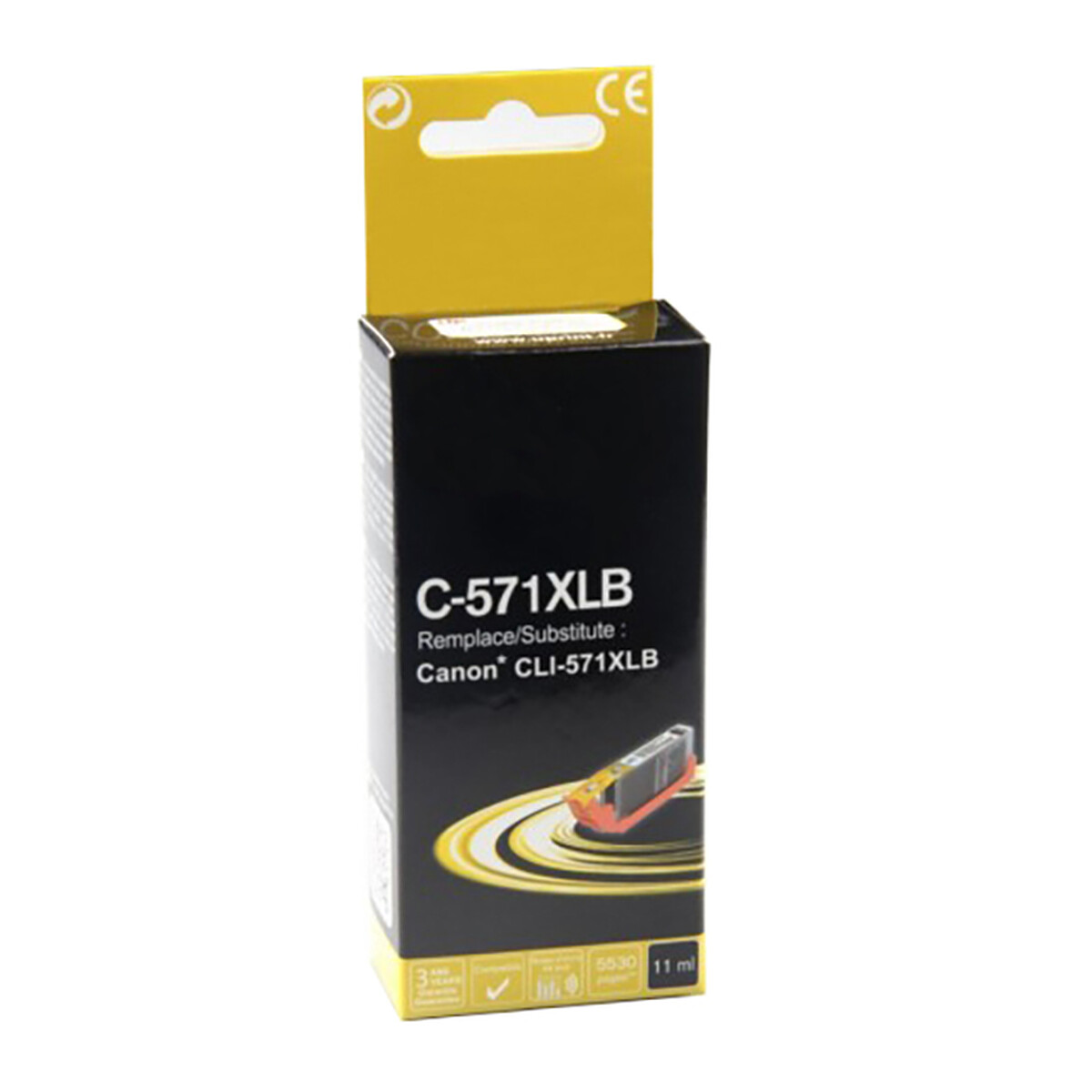 Cartouche compatible Canon CLI-571XL (Noir)