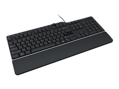 Clavier multimédia Dell Business KB522 - Kit - Clavier USB QWERTY avec disposition Irish/Russe - Noir