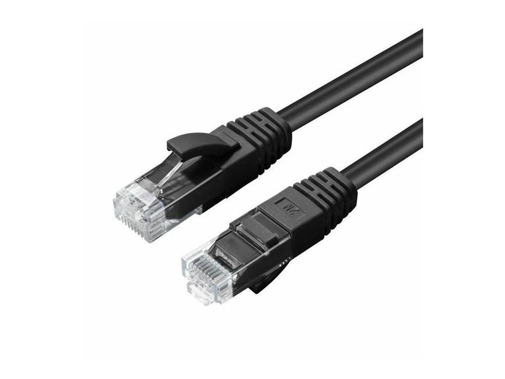 Cable de red MicroConnect - 20m, Cat 5e UTP, RJ-45 (M) a RJ-45 (M), negro (paquete de 20)