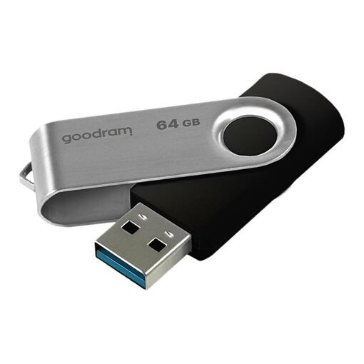 Wilk Elektronik GOODRAM UTS3 64GB USB 3.1 Flash Drive - Black