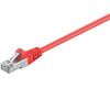 Goobay CAT 5e Network Cable, 2x RJ45 Plug SF/UTP, Foil & Braiding Shield