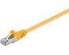Goobay CAT 5e Network Cable, 2x RJ45 Plugs, SF/UTP, Foil & Braiding Shielding