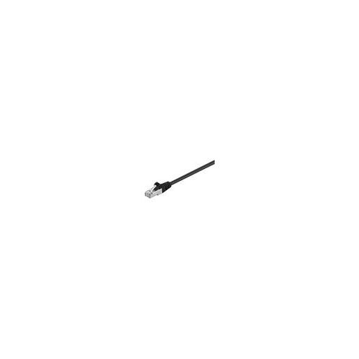 Cable de red Goobay CAT 5e, 2 conectores RJ45 SF/UTP, blindaje de hoja y trenzado