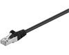 Goobay CAT 5e Network Cable, 2x RJ45 Plug SF/UTP, Foil & Braiding Shielding