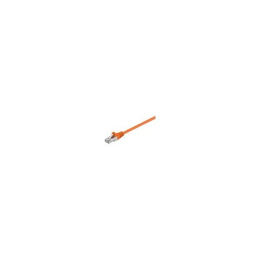 Cable de red Goobay CAT 5e, 2 enchufes RJ45, SF/UTP, blindaje de foil y trenzado