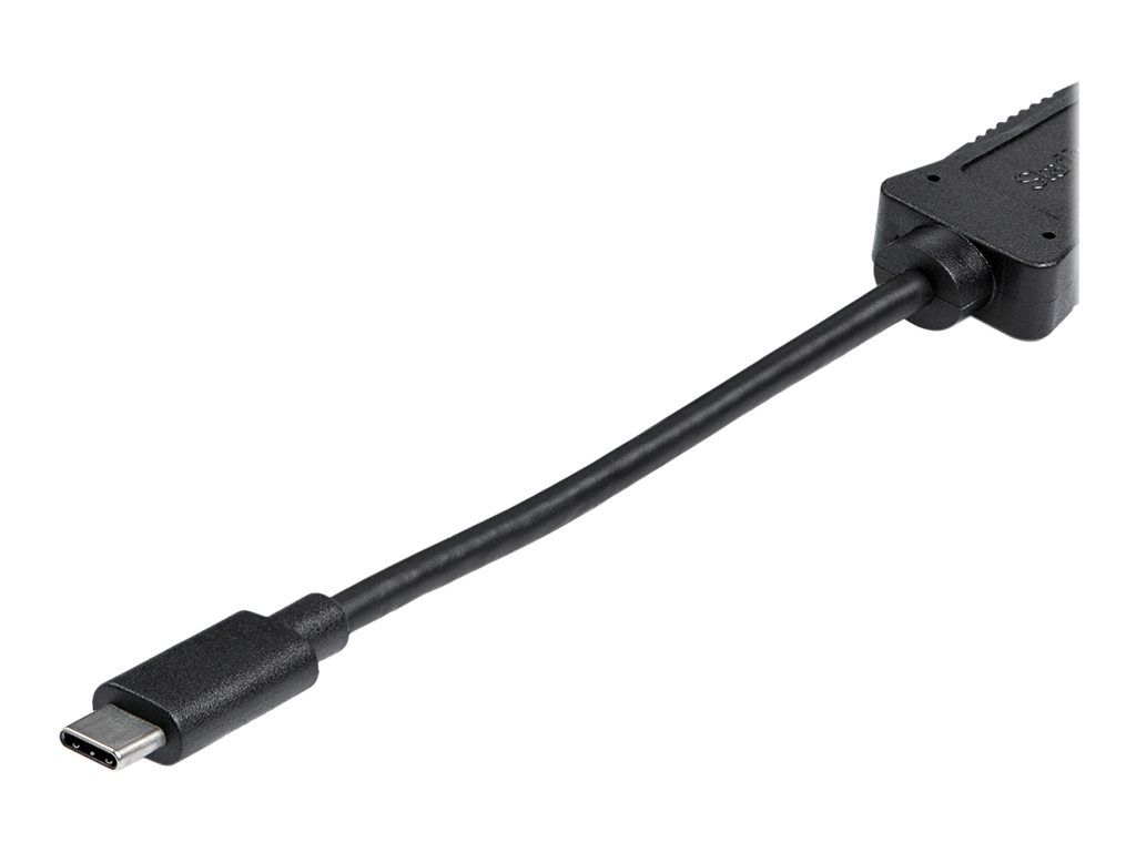 Adaptador StarTech.com USB-C a eSATA de 1 metro - USB 3.0 (5 Gbps) - Tipo C a disco duro o SSD eSATA - Controlador de almacenamiento - 6Gb/s - Negro
