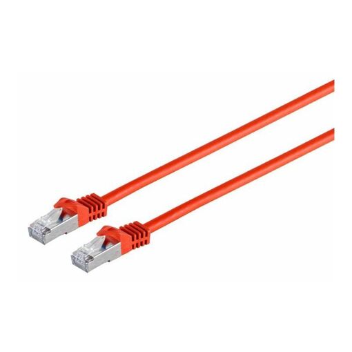 MicroConnect Network Cable - CAT 7 SFTP, PiMF - 24 AWG, Red