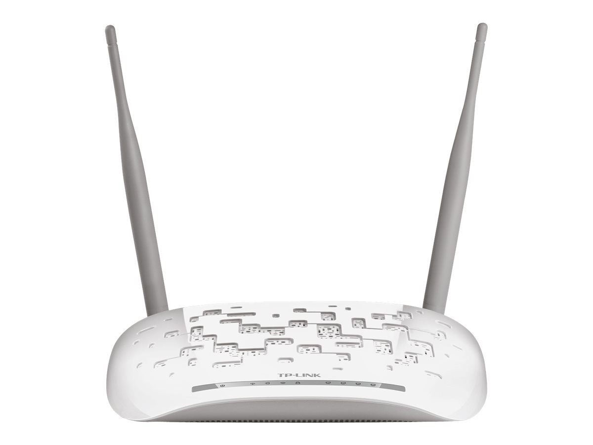 TP-Link TD-W8961N - Wireless Router - ADSL Modem with 4 Ports, 2.4GHz
