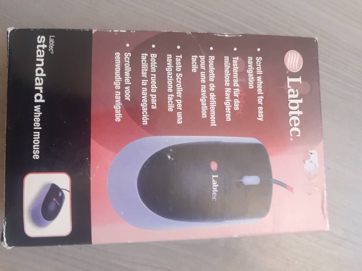 Tech Data Wired Standard Wheel Mouse for PC