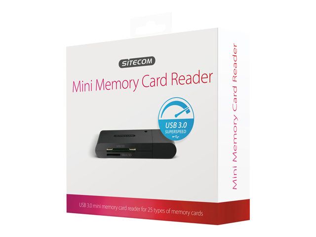 Lecteur de carte Sitecom 25 en 1