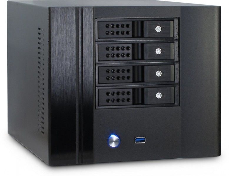 Inter-Tech IPC SC-4004 - Mini ITX Case - No Power Supply (FlexATX) - USB