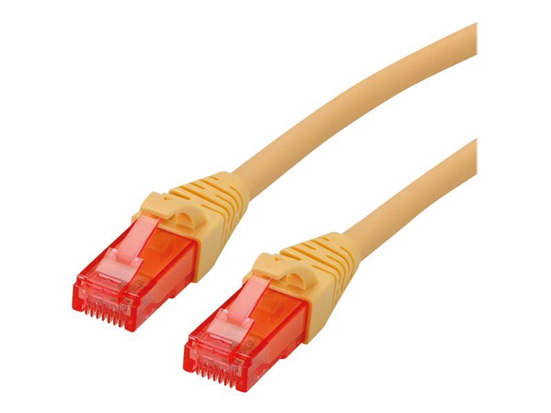 Secomp CAT 6 RJ-45 Cord - 1m, UTP, Yellow