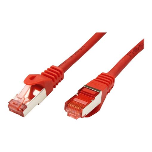 Secomp CAT 6 RJ-45 Cable, 3m, Red