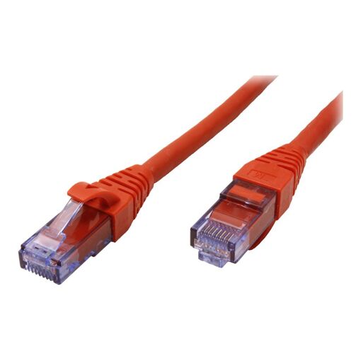 Câble de connexion Secomp CAT 6a UTP moulé, connecteur mâle à connecteur mâle, rouge, 3 m