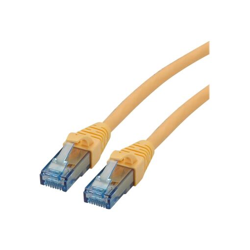 Câble de connexion Secomp CAT 6a UTP RJ-45 - 50 cm, Jaune