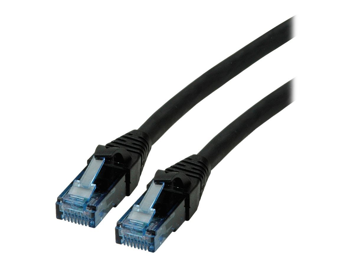 Secomp CAT 6a UTP Molded Locking Cable, 1.5m, Black