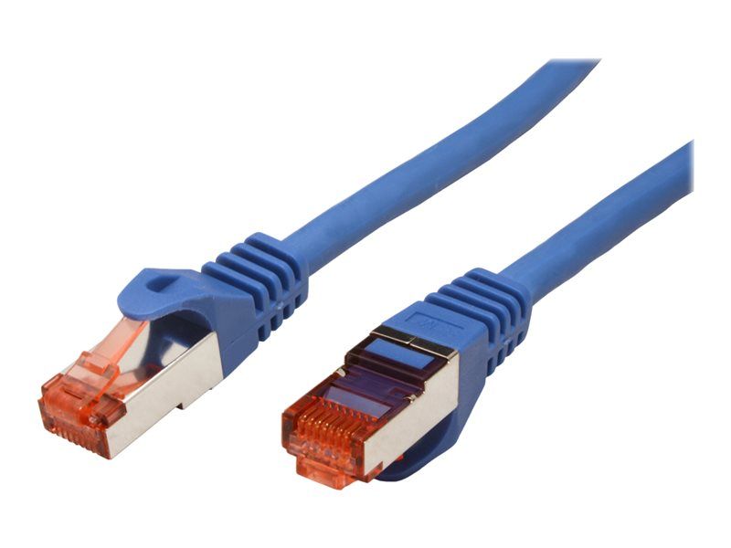 Secomp CAT 6 RJ-45 Cable, 30 cm, Blue