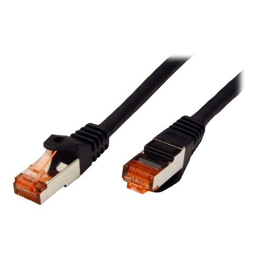Câble Secomp CAT 6 SFTP, 30 cm Noir