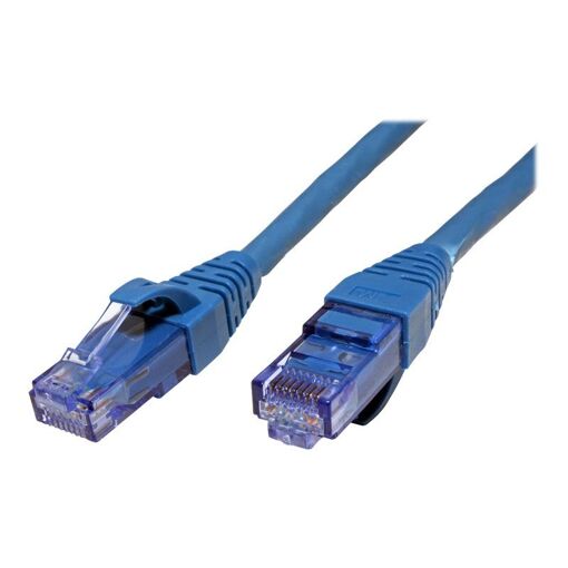 Câble Secomp CAT 6a UTP RJ-45, 30 cm, Bleu