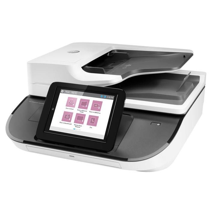 HP Digital Sender Flow 8500fn2 Escáner de documentos - Plancha: CCD/ADF - Recto-verso - 216 x 864 mm - 600 dpi x 600 dpi - Hasta 92 ppm (mono) / Hasta 92 ppm (color) - Alimentador...