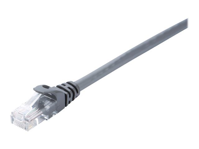 V7 RJ-45 to RJ-45 Cable - 2m - UTP Cat6 - Molded, No Hook - Gray