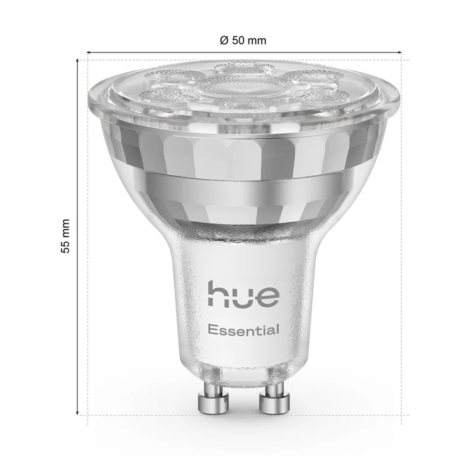 Philips Hue White and Color Ambiance Essential GU10 4.7W Bluetooth Starter Kit x 3