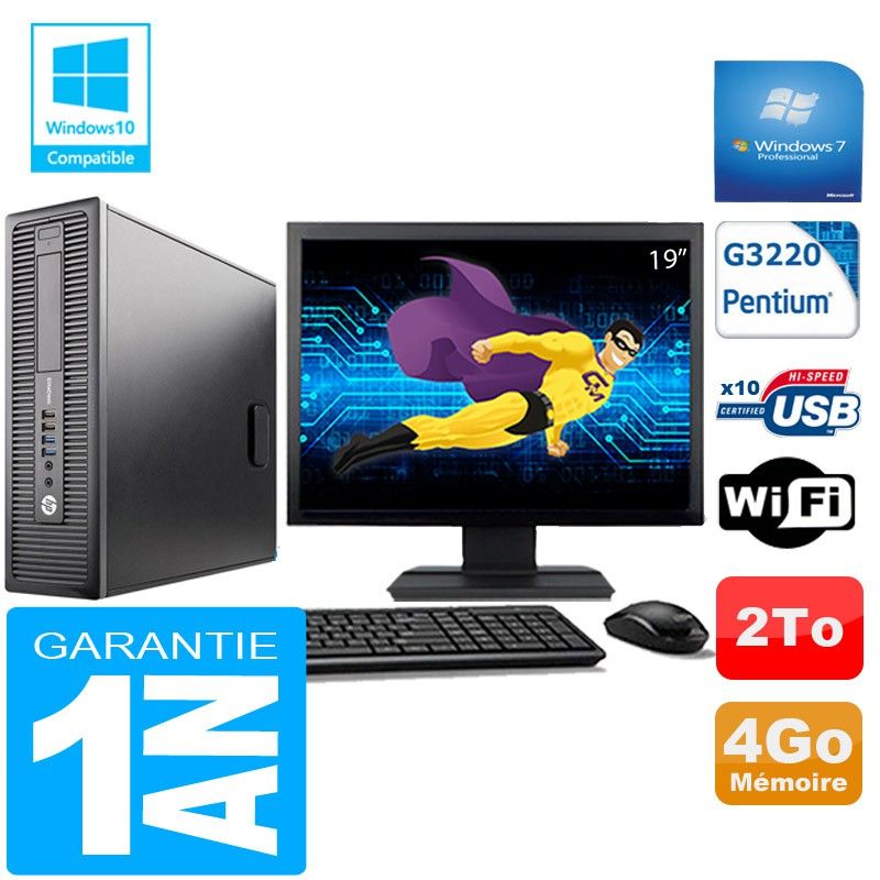 HP EliteDesk 800 G1 SFF Desktop Computer