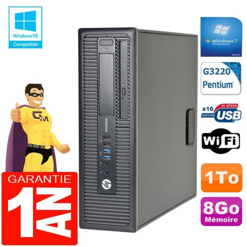 HP EliteDesk 800 G1 SFF Desktop Computer