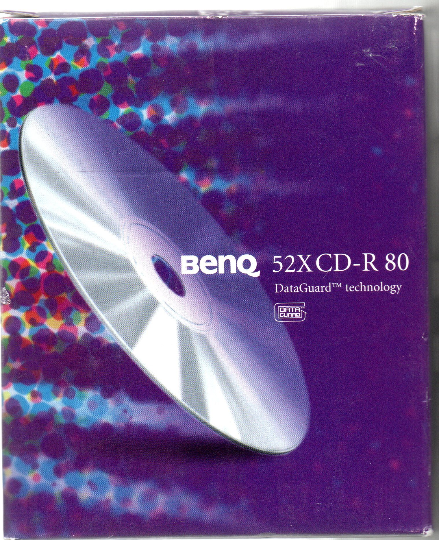 BenQ Gold CD-R 100 Pack - 700MB, 52x Speed