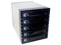 Fantec 3.5'' Storage Enclosure Bay with Fan - Black
