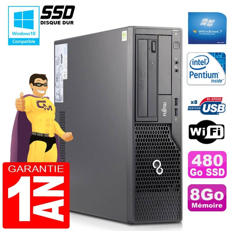 Fujitsu Esprimo E500 E85+ SFF Desktop Computer