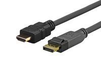 VivoLink Pro 7.5m DisplayPort to HDMI Adapter (4K Support)