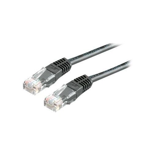 Cable Nilox RJ-45 a RJ-45 - 5 m - UTP Cat 5e - Negro