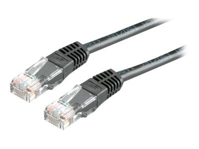 Nilox RJ-45 to RJ-45 Cable - 5m - UTP Cat 5e - Black