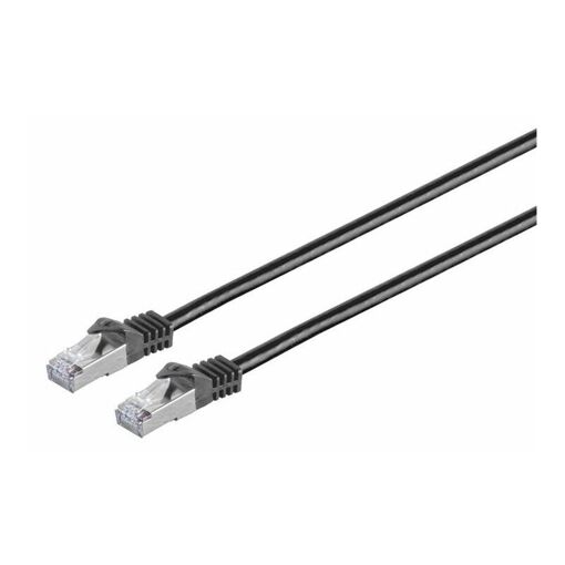Câble réseau MicroConnect - 50 cm, CAT 7, SFTP, PiMF, RJ-45 (M) à RJ-45 (M) - Noir