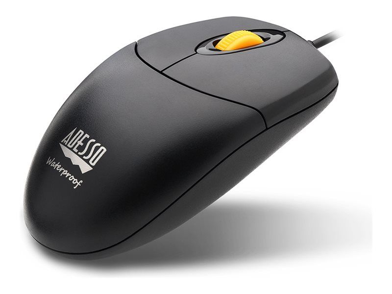 Adesso iMouse W3 Mouse - Right-Handed - Optical - 4 Buttons - Wired - USB