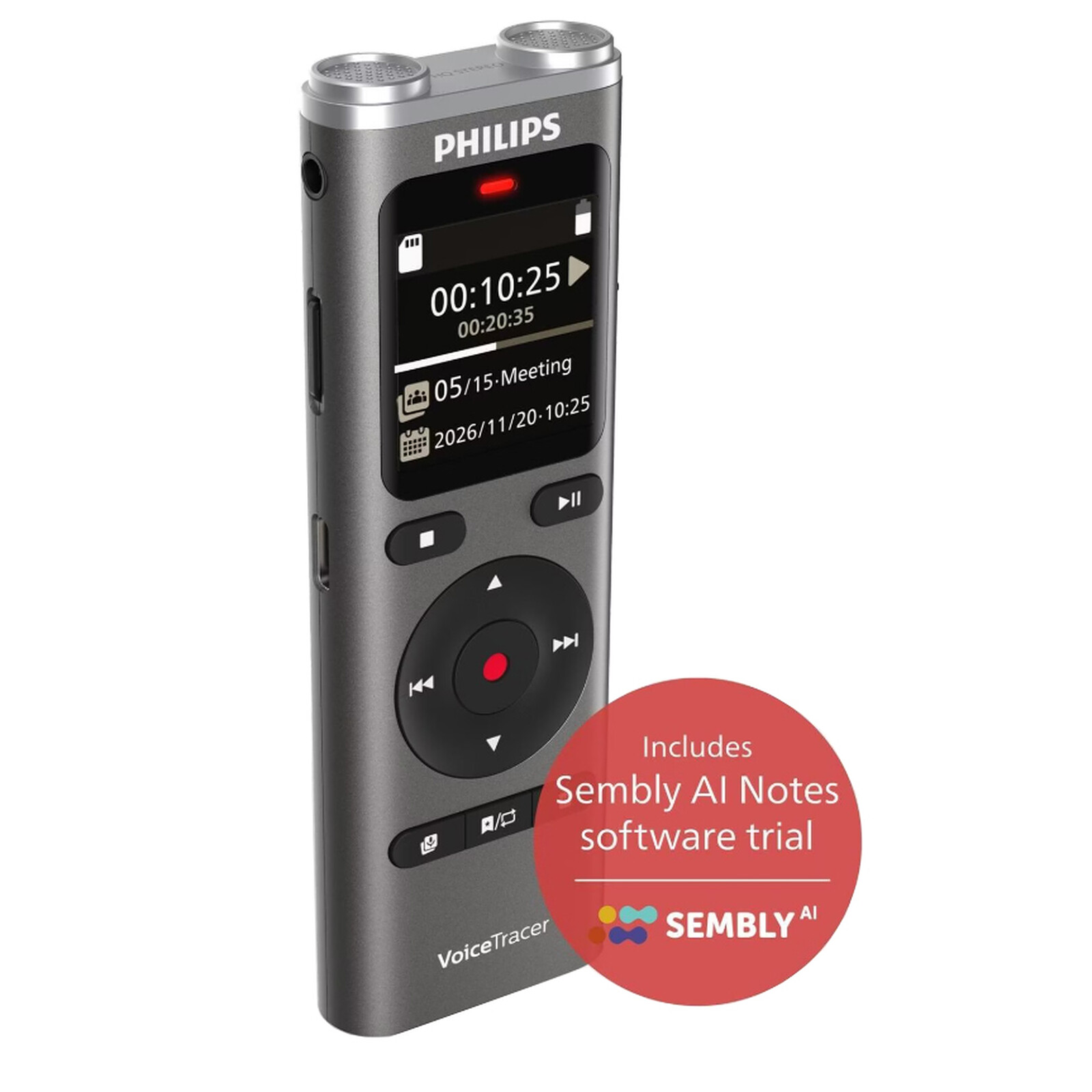 Dictafón Philips DVT2075