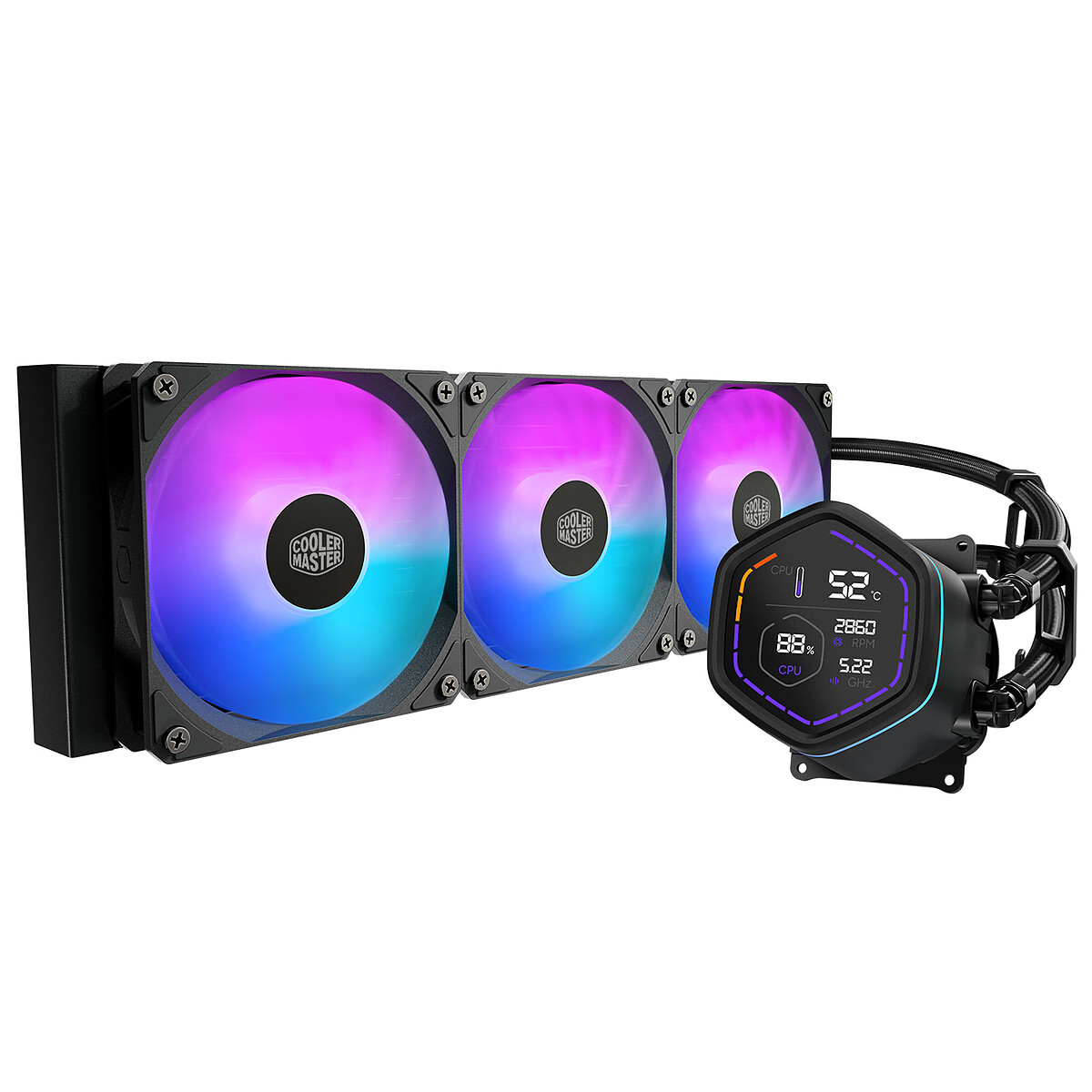 Cooler Master MasterLiquid Core Nex Digital 360 Noir
