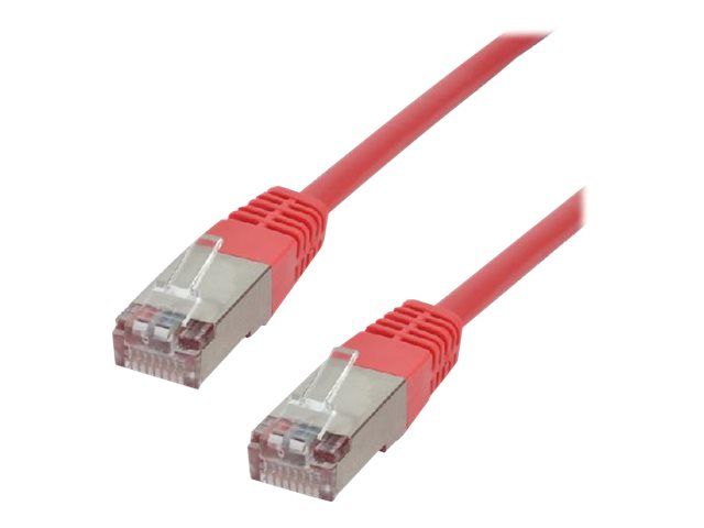 MCL Network Cable - 1.5m, Cat 5e, Shielded Twisted Pair (STP) UTP, RJ-45 Male to RJ-45 Male, Red
