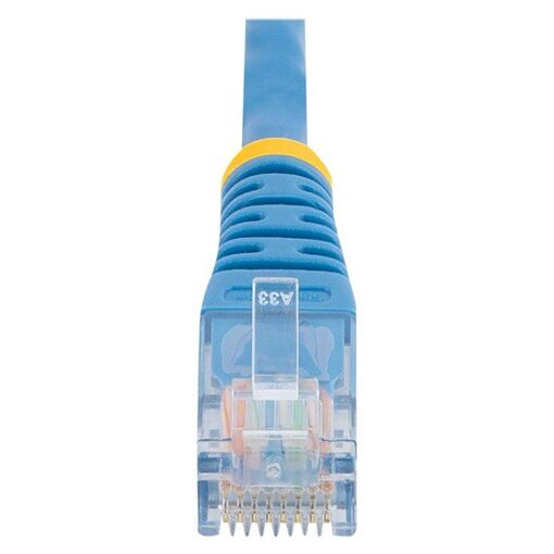 Cable Ethernet StarTech Cat5e - Cable corto de 5 pies azul