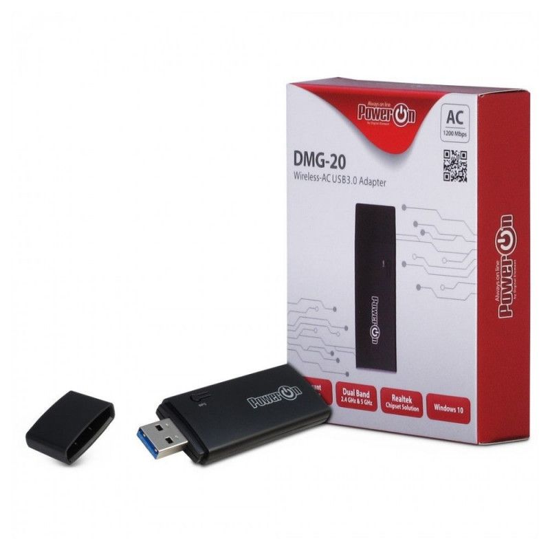 Inter-Tech DMG-20 USB 3.0 Wi-Fi 5 Adapter