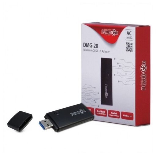 Adaptateur réseau Inter-Tech DMG-20 USB 3.0 Wi-Fi 5